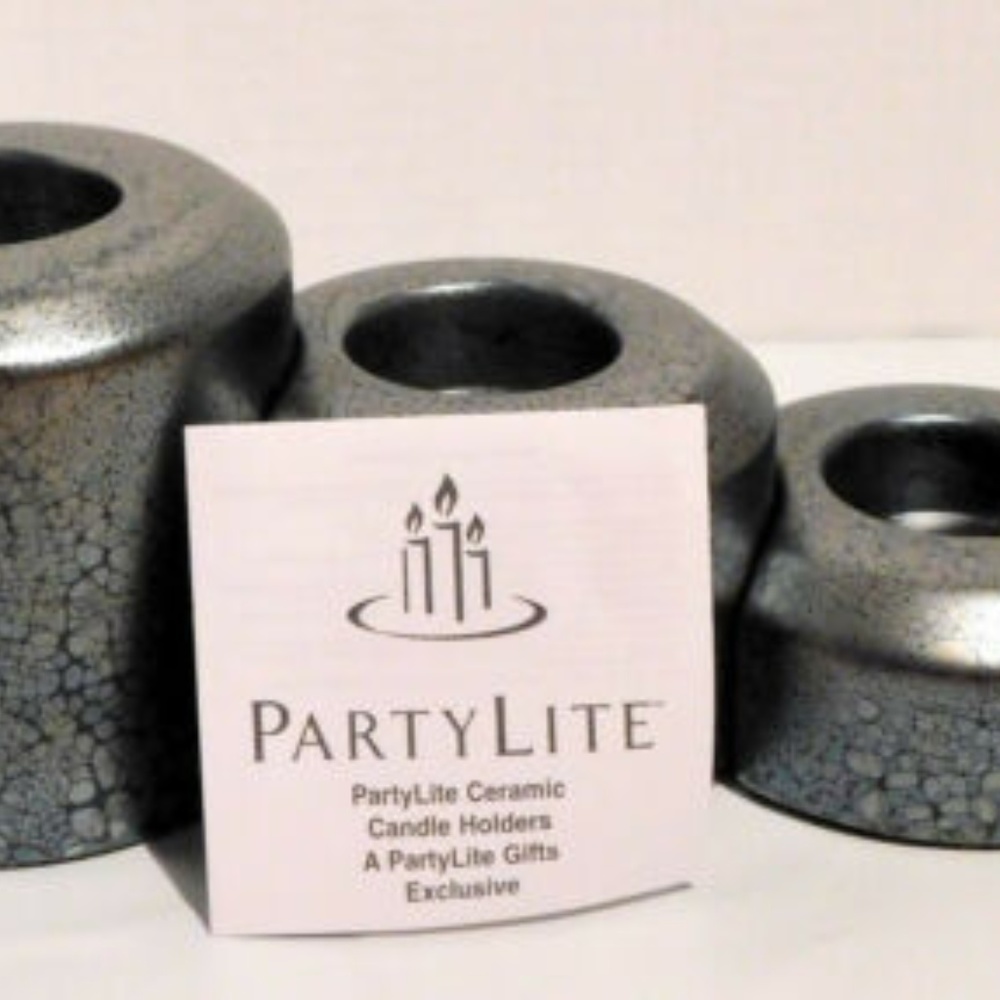 PARTY LITE CANDLES  STEPPING STONES SALE